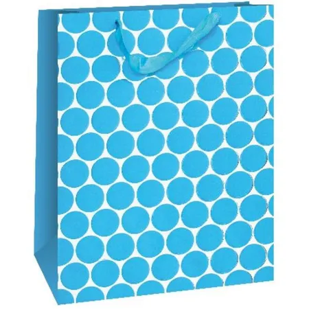 Trötsch Geschenktasche Neon Dots, L, sortiert