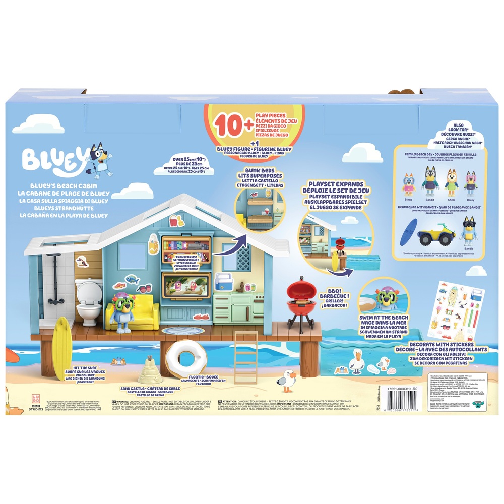 Blueys Strandhütten-Spielset