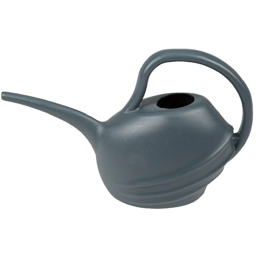 Arrosoir plastique ovale gris 2L