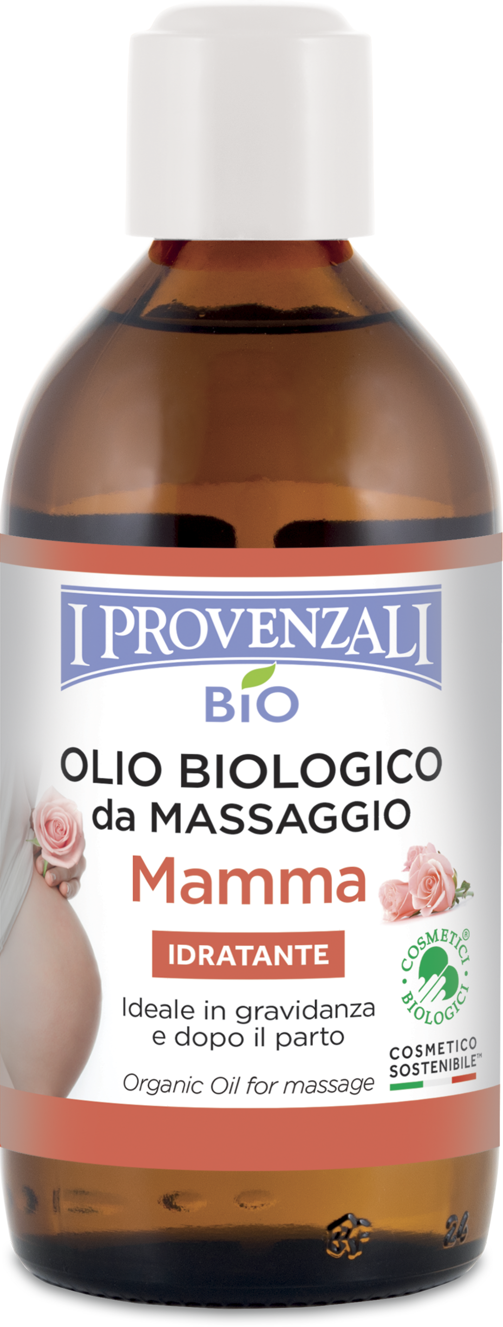I PROVENZALI  Mamma Massageöl, 200 ml