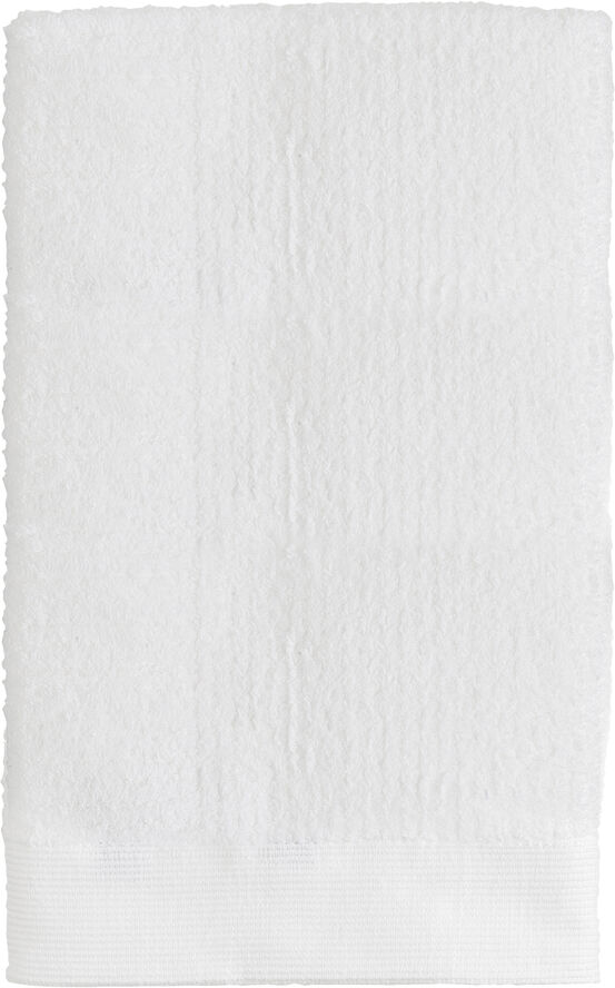 Zone Håndklæde White Classic 50x70 cm. Hvid