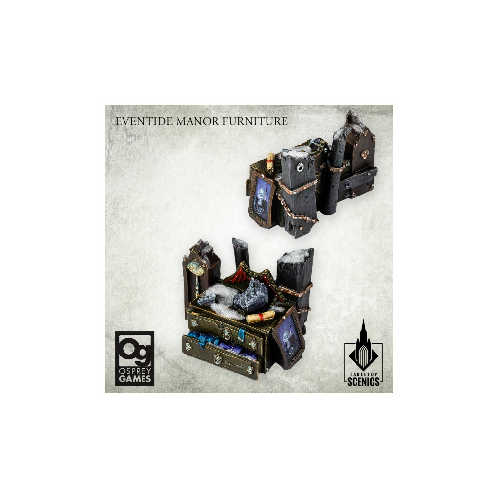 Décors Officiels Frostgrave - Eventide Manor Furniture
