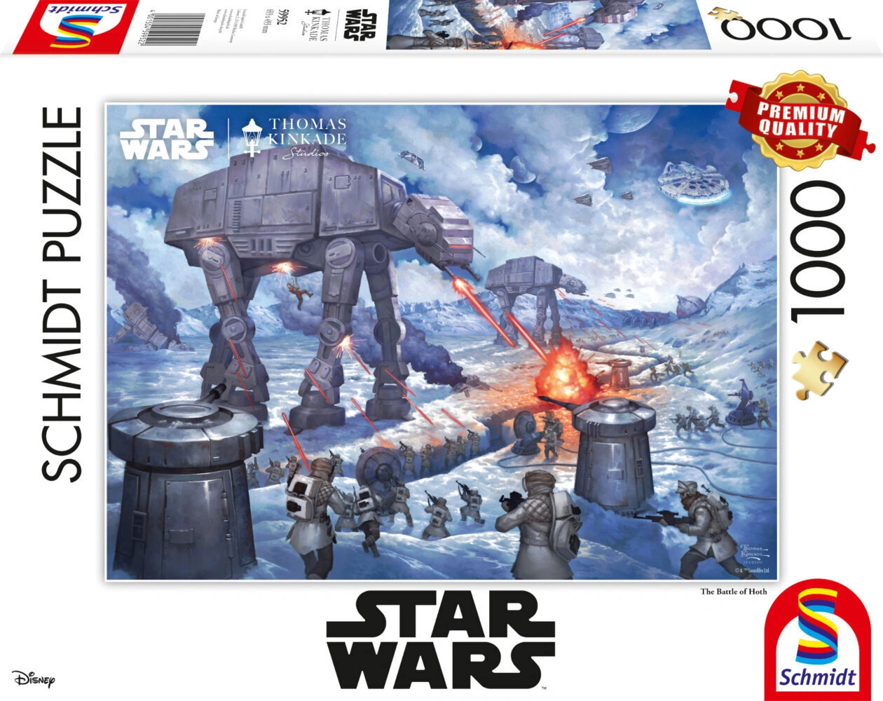 Lucas Film, Star Wars, The Battle of Hoth (Puzzle)