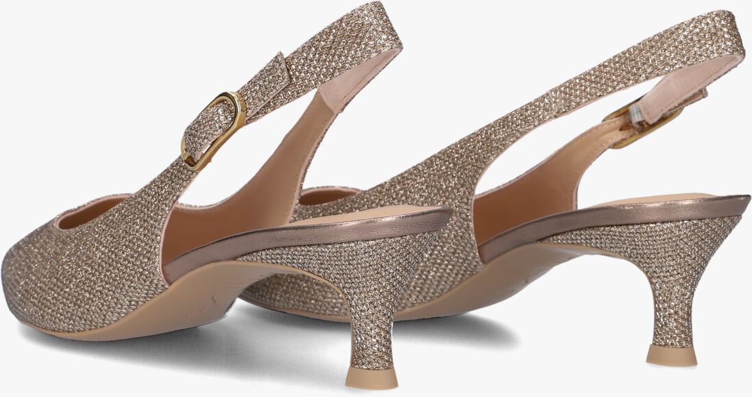 goudkleurig unisa slingbacks ibon