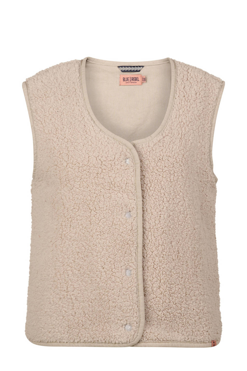 Blue Rebel gilet Lee beige