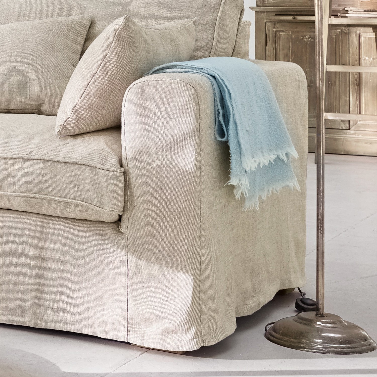 Sofa Seaford Ecksofa links | beige