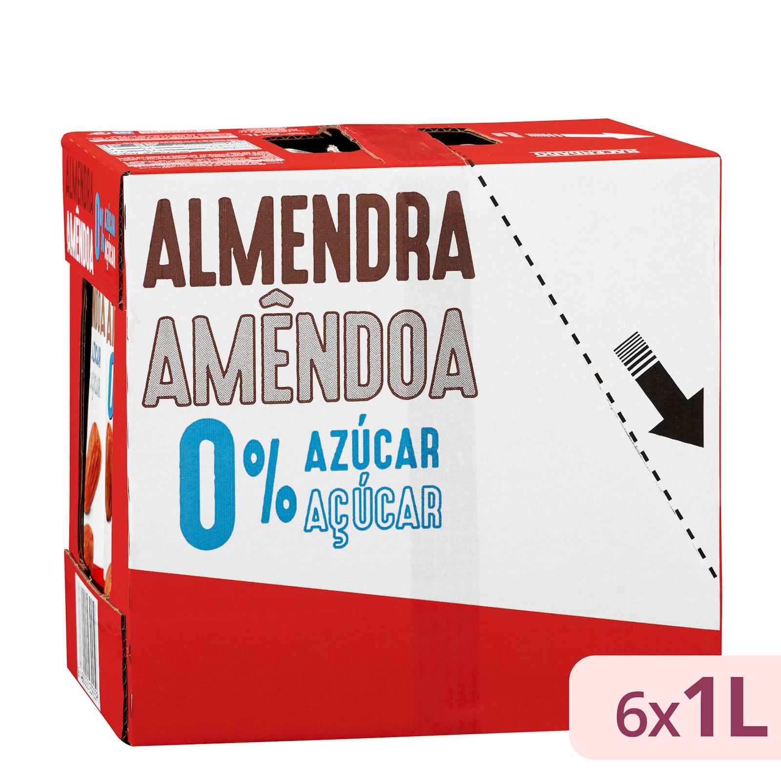 Boisson aux amandes sucrées 0% Hacendado