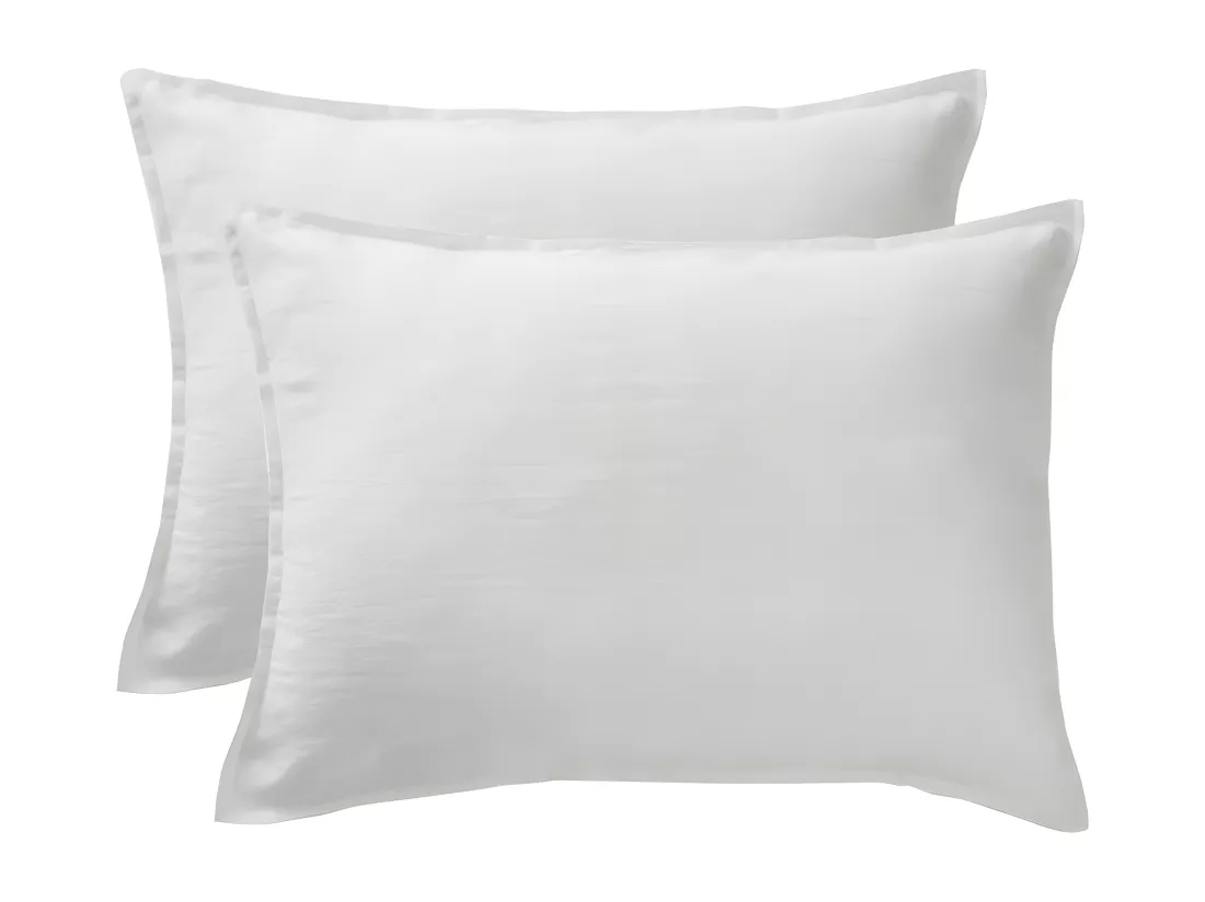 Lot de 2 taies d'oreiller 