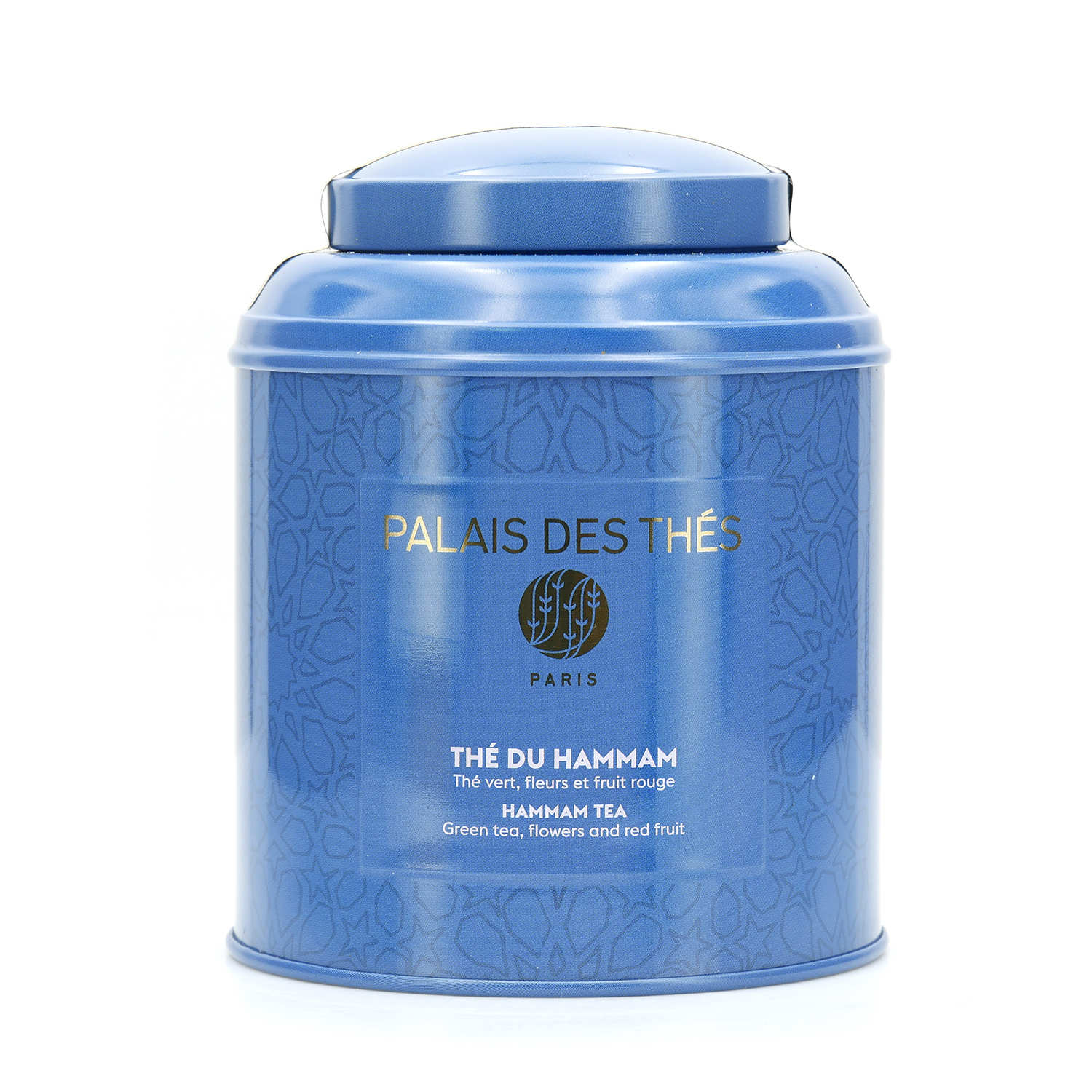 Boîte métal bleue - Thé du Hammam