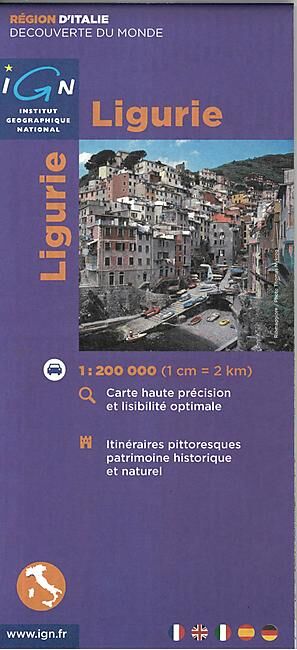 IGN - IGN LIGURIE 1 200 000