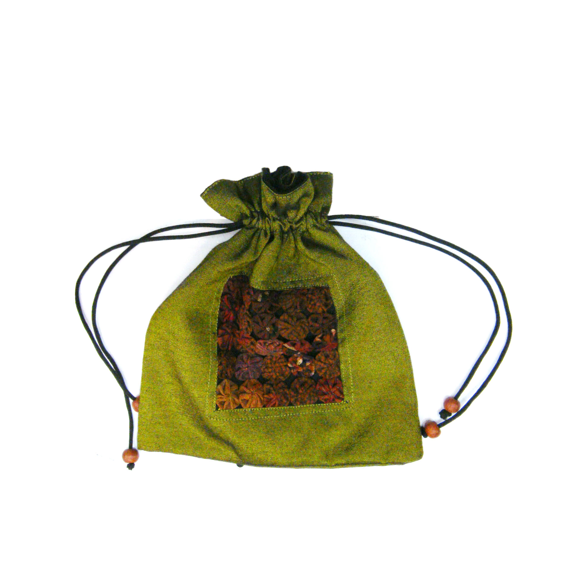 Schmuckbeutel olive, B 18,5 cm, H 21 cm günstig bestellen