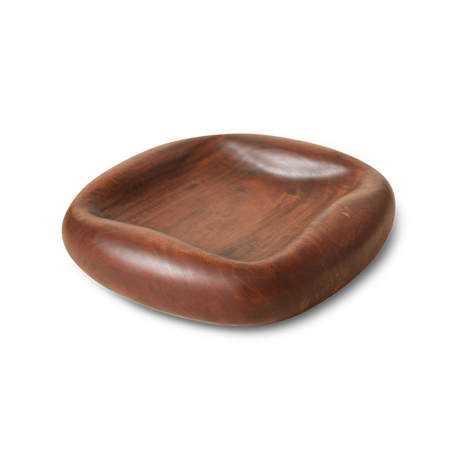 Schaal Wooden Fruit Bowl
