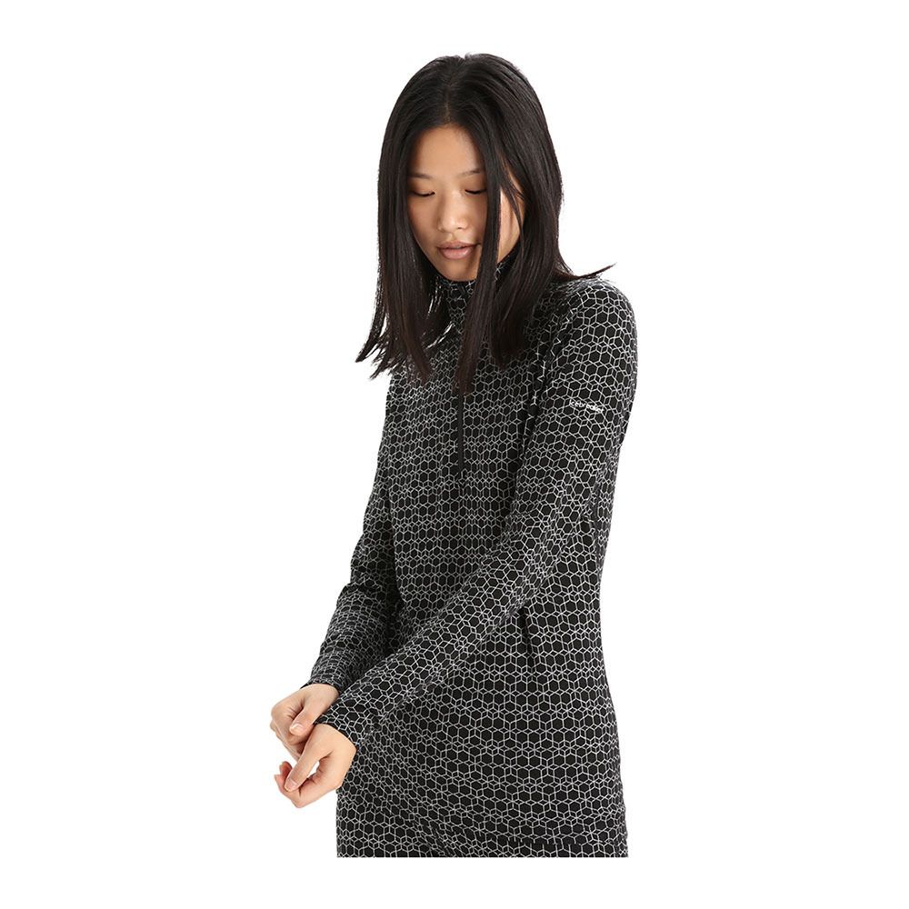 Icebreaker 250 VERTEX - Sous-couche Femme black/snow/j