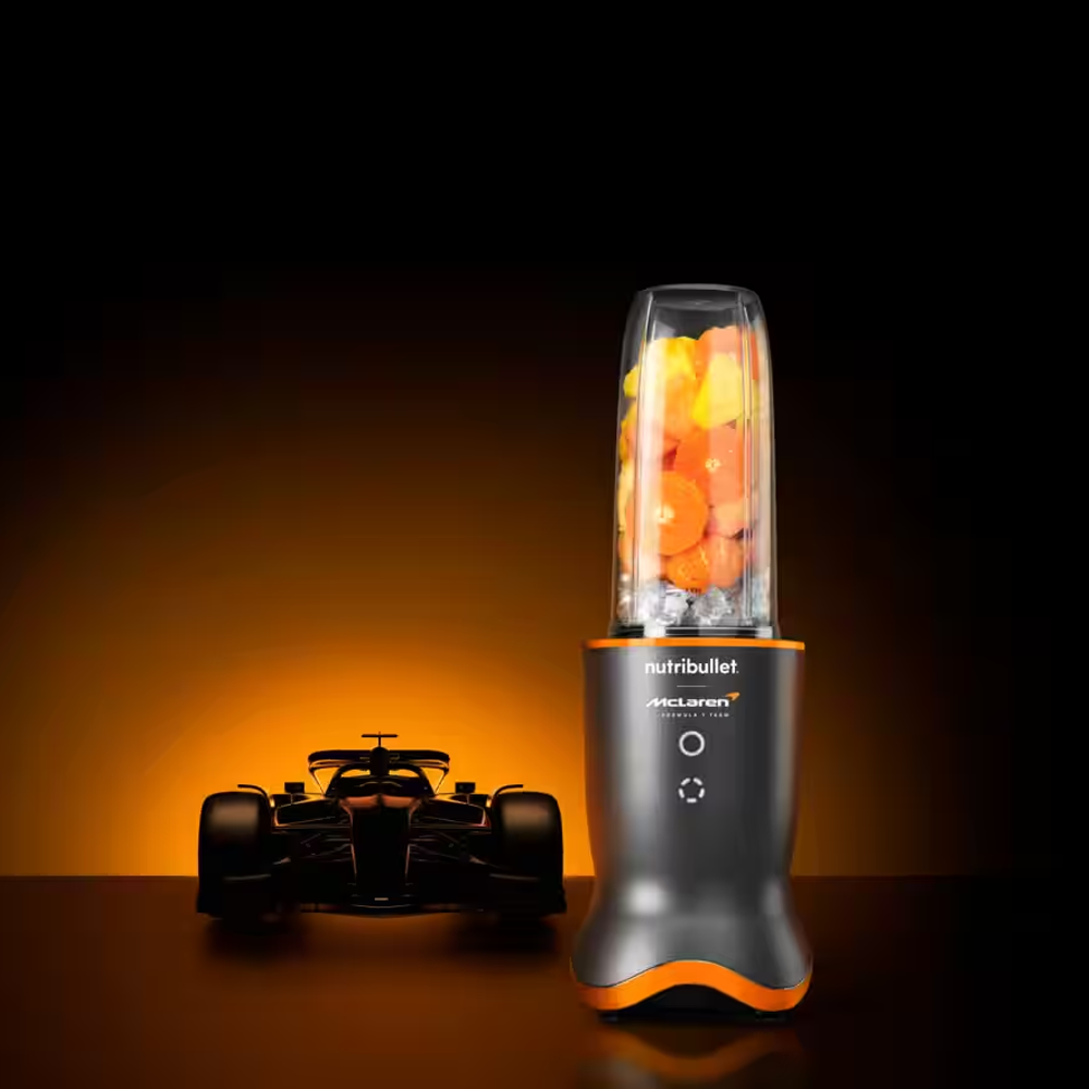 (900ml) McLaren F1 Team Ultra 1200 Mixer Standmixer Elektrischer Smoothie Maker (NB1206GO-MC) - Grau