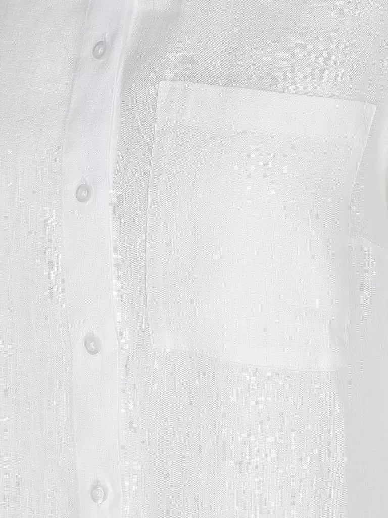 S.OLIVER Leinenbluse weiss
