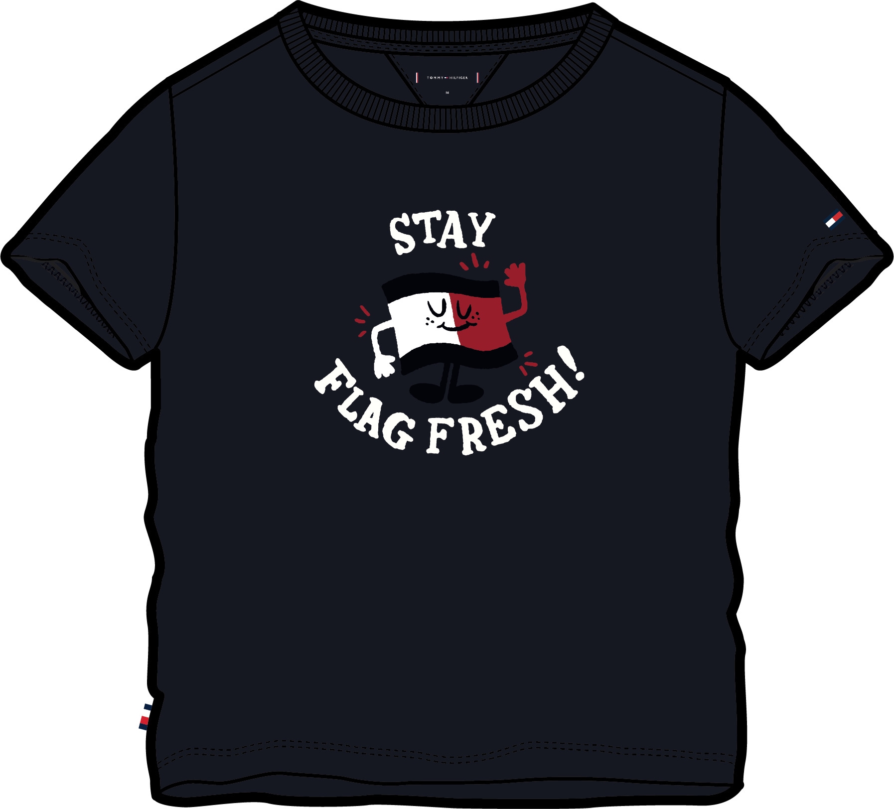 Tommy Hilfiger T-Shirt »BOYS GRAPHIC TEE SS« mit Logodruck