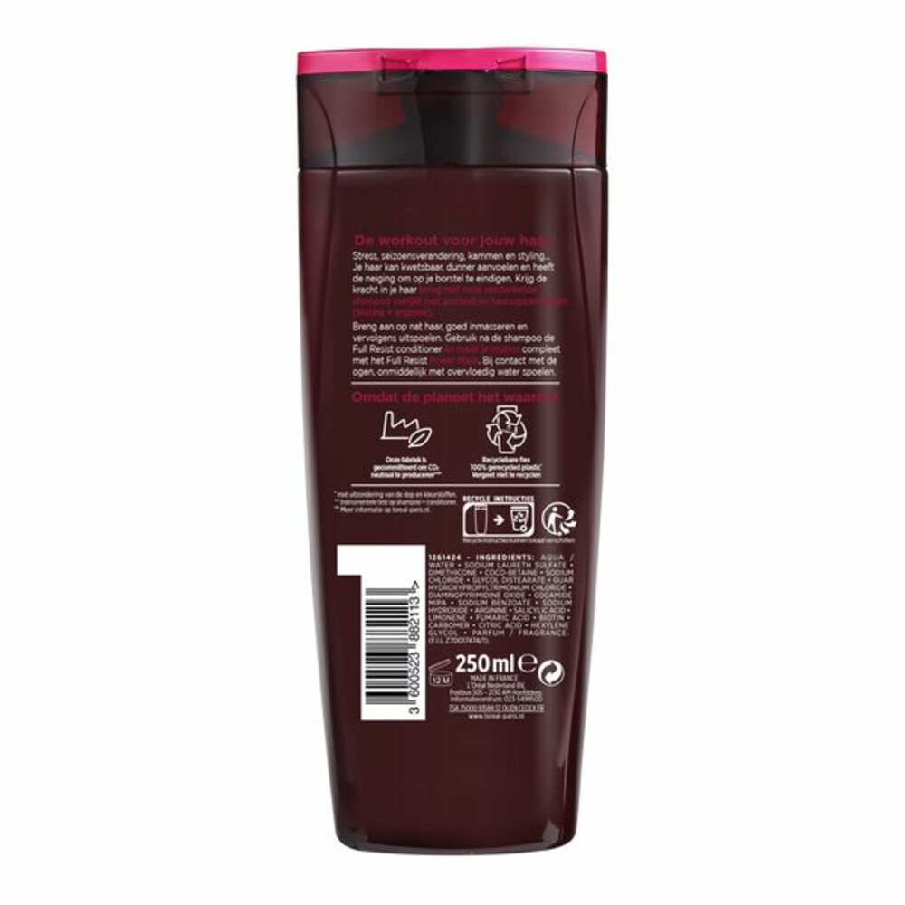 6x L'Oréal Elvive Full Resist Shampoo250 ml