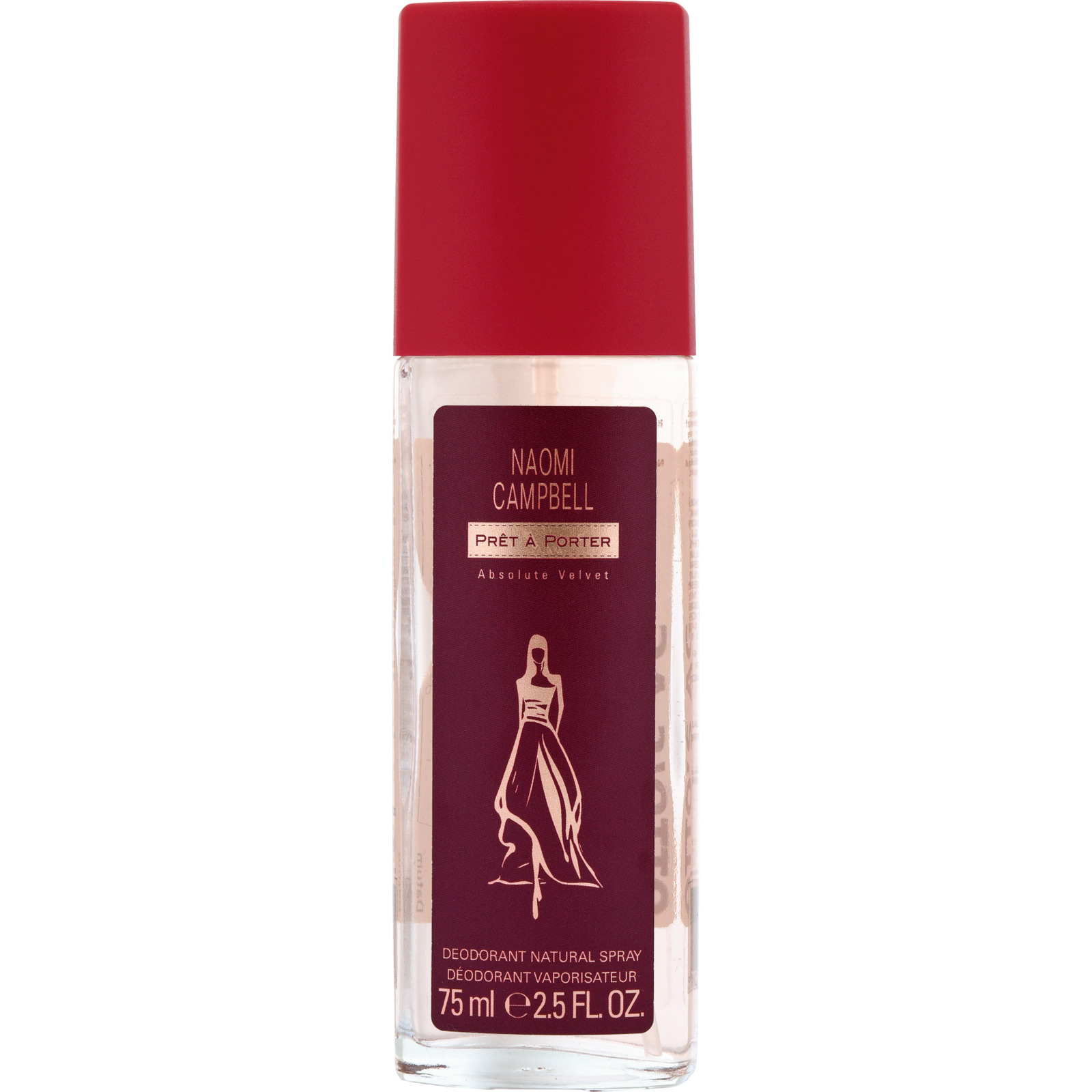Naomi Campbell Prêt à Porter Absolute Velvet Deo Spray 75 ml