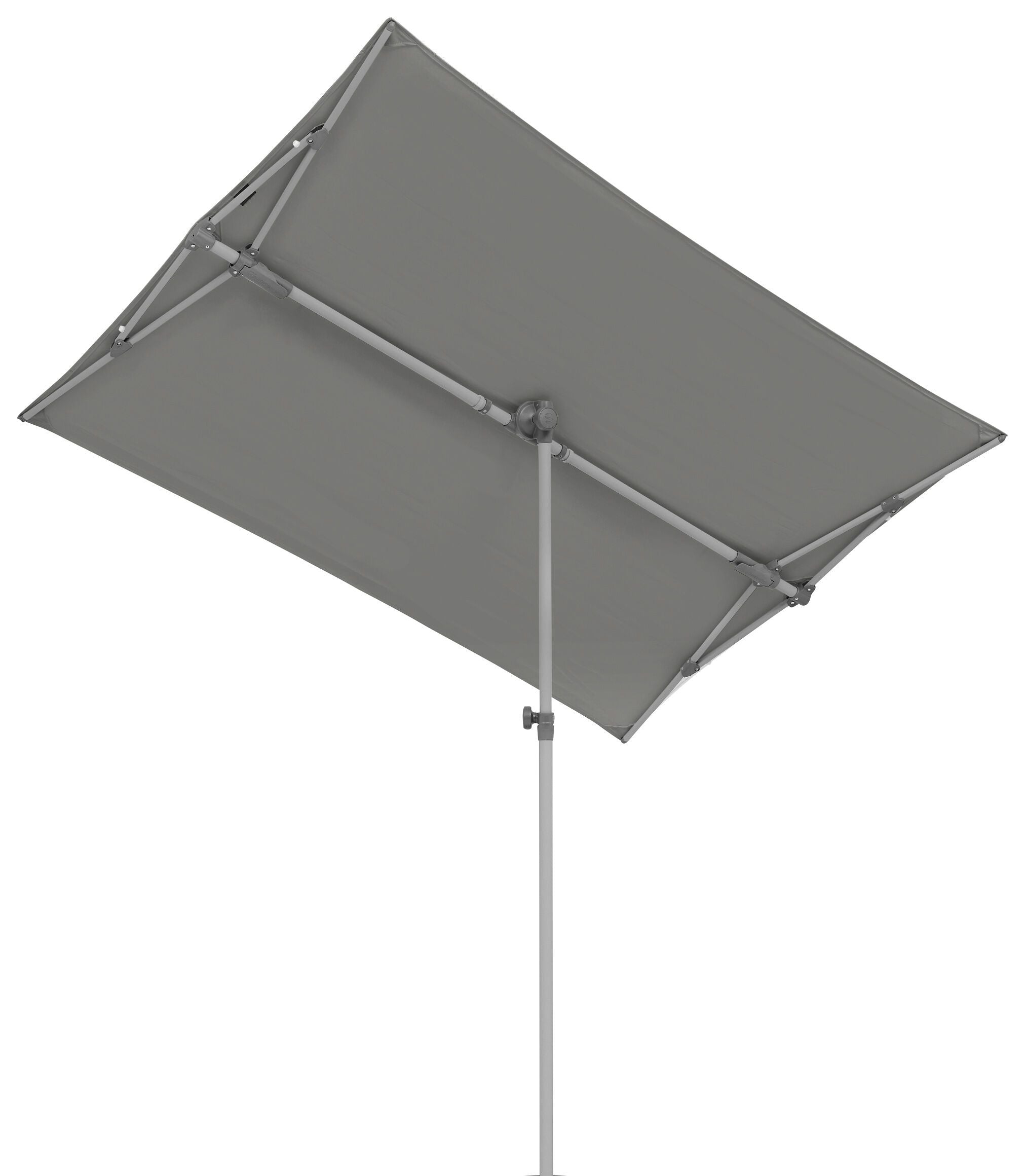Suncomfort by Glatz FLEX ROOF III Sonnenschirm - Stone grey / B: 194.0 cm x T: 140.0 cm