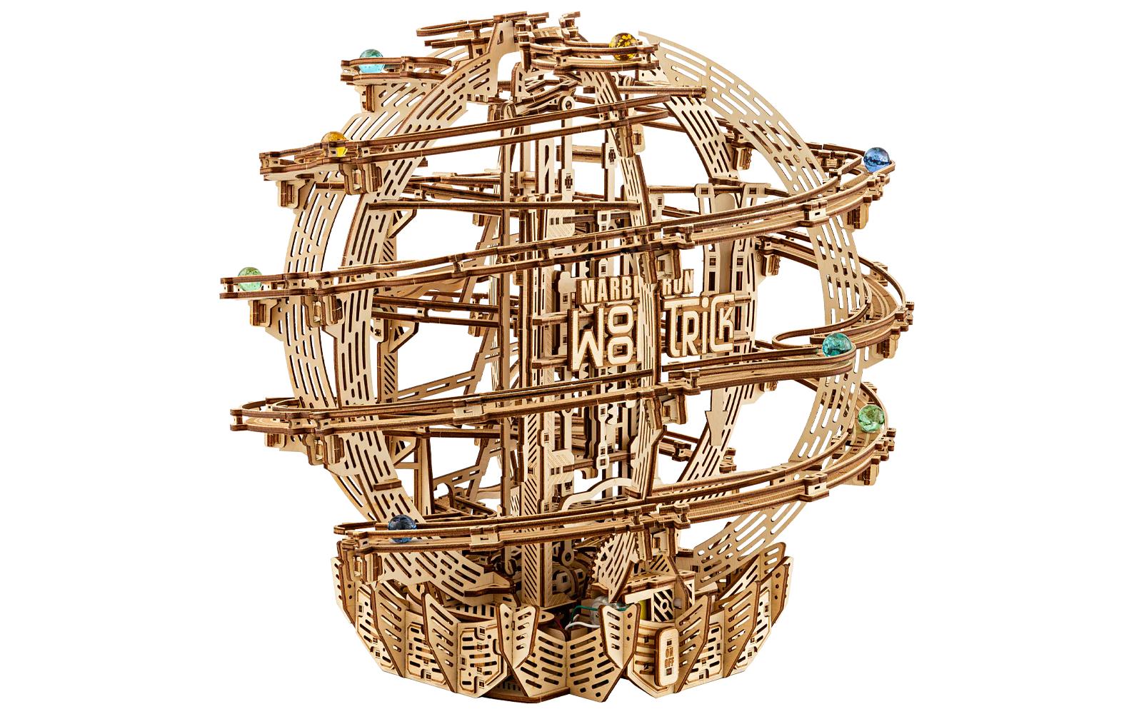 Bausatz Gravity Kugelbahn<br>Elektrische Kugelbahn 3D Bausatz aus Holz
