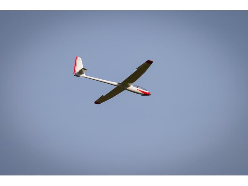 D-Power Segler ASW-17 3.5 m voll-GFK, ARF Vorbildgetreues Scale Segelflugmodell in voll-GFK-Bauweise