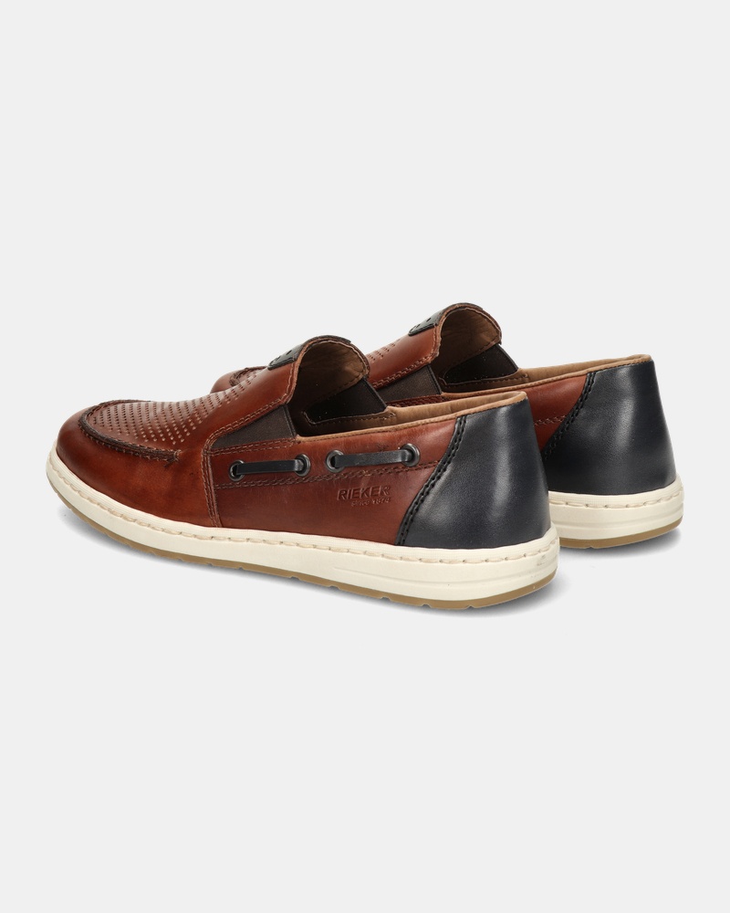Rieker Instapschoenen  - cognac