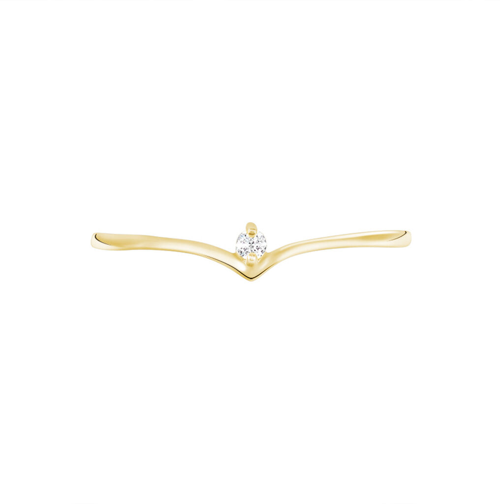 Bague Maye Or Jaune Diamant
