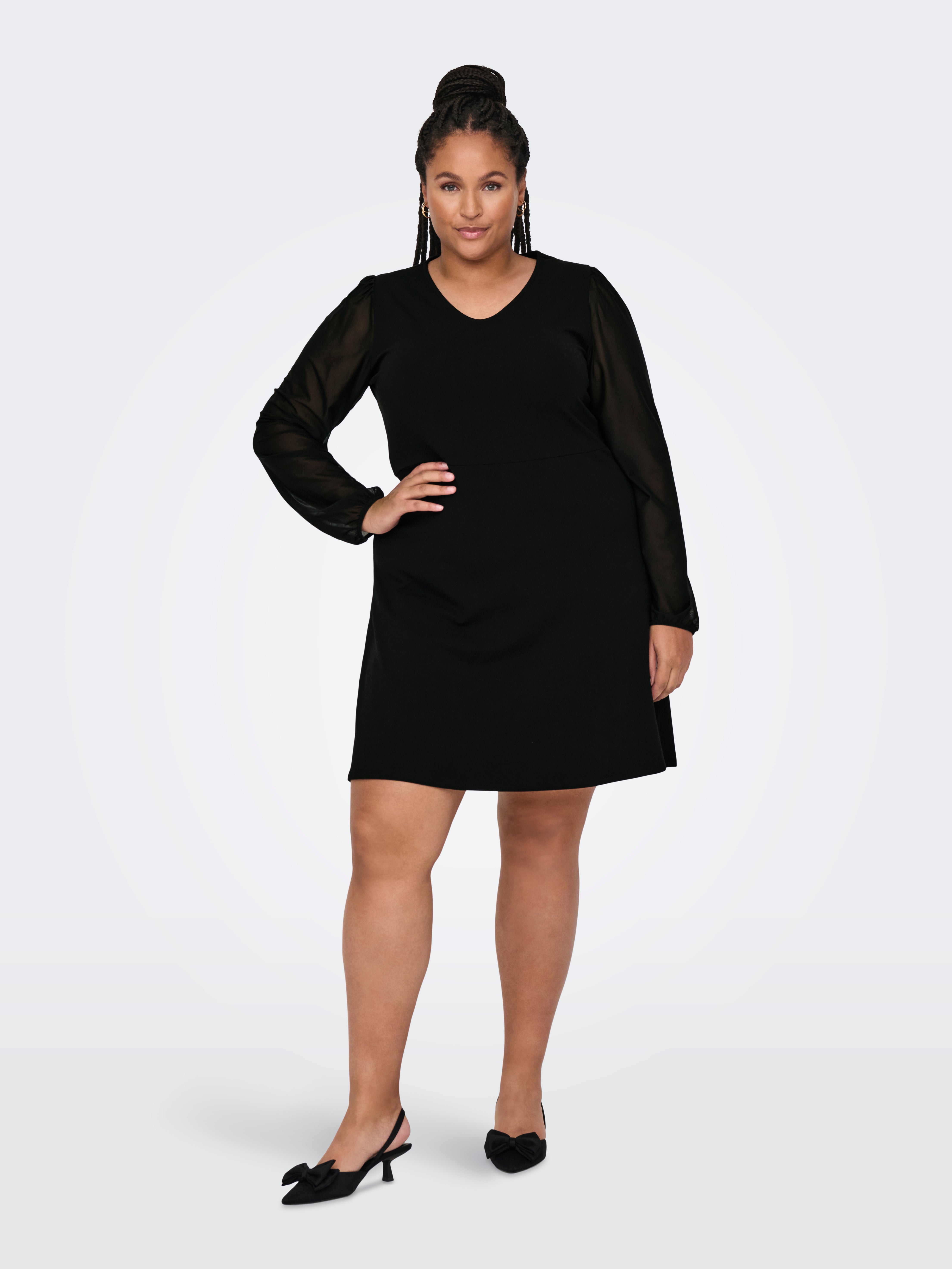 CARELVA Midikleid Black