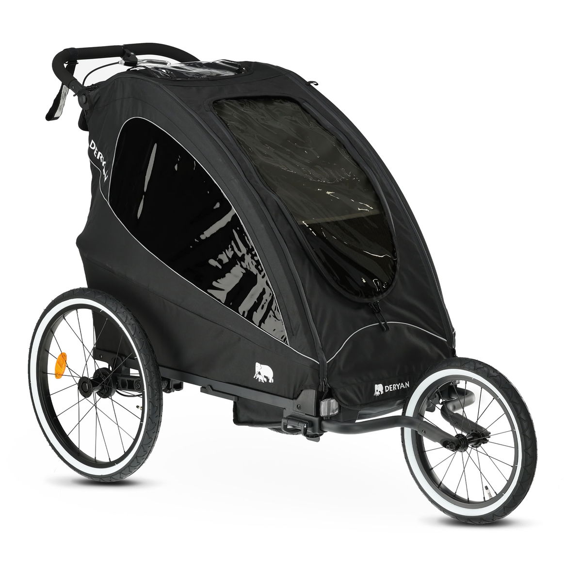 DERYANDERYAN   3in1 Fahrradanhänger für 1 Kind