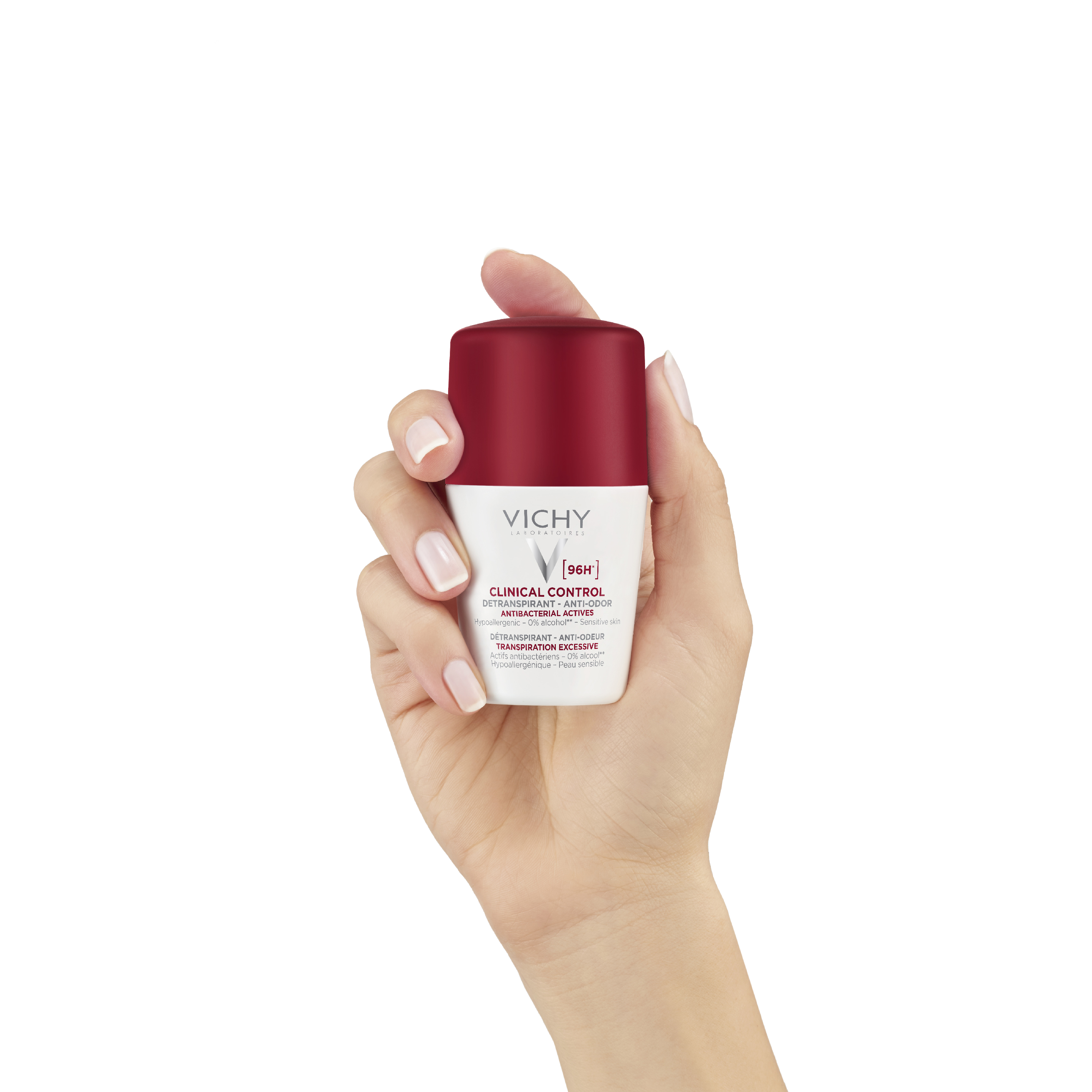 Vichy Deo CLINICAL CONTROL<br>50 ml, Roll-on, Roll-on, 96h deutsch/italienisch/französisch