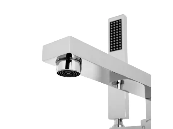 Robinet de baignoire autoportante DELLA Argenté
