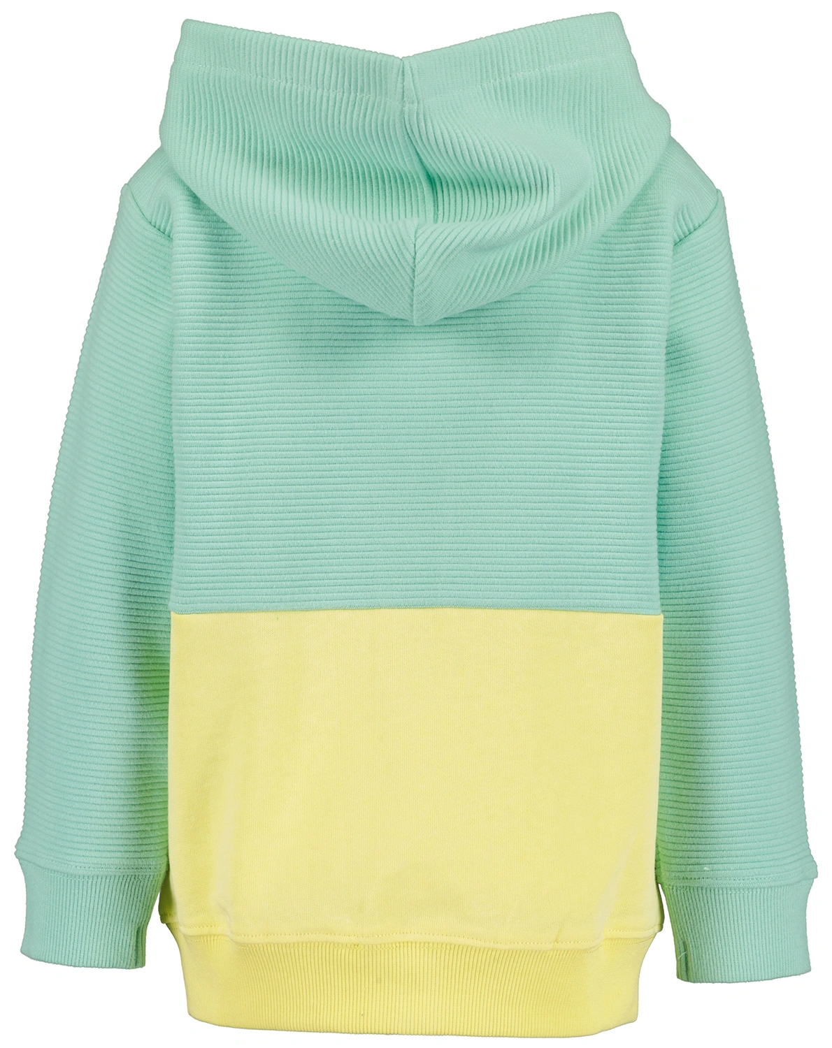 Kapuze-Sweatjacke FRESH in sea/gelb