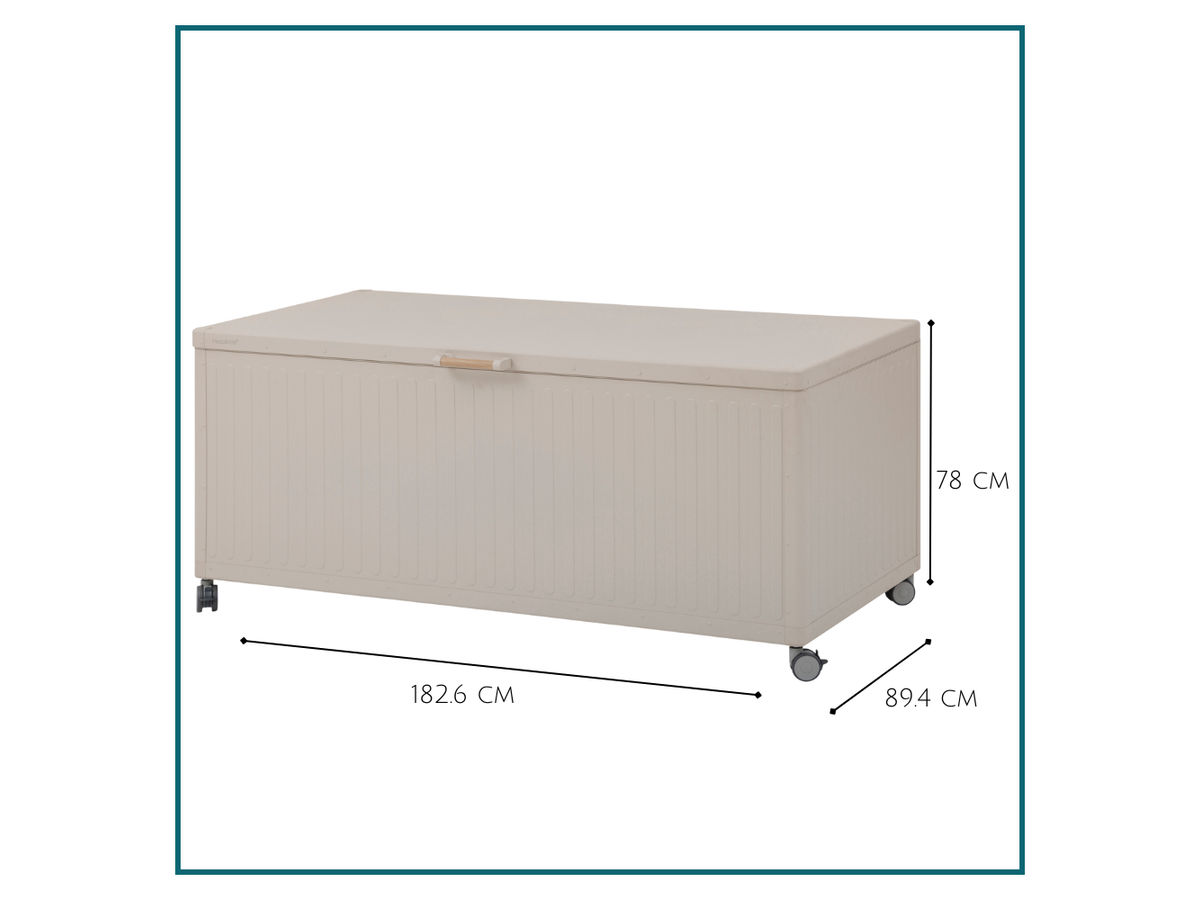 Hesperide HIXA kussenbox groot - Beige