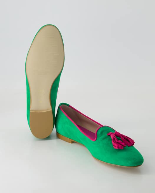 Terry Beatrice Ballerinas in Grün