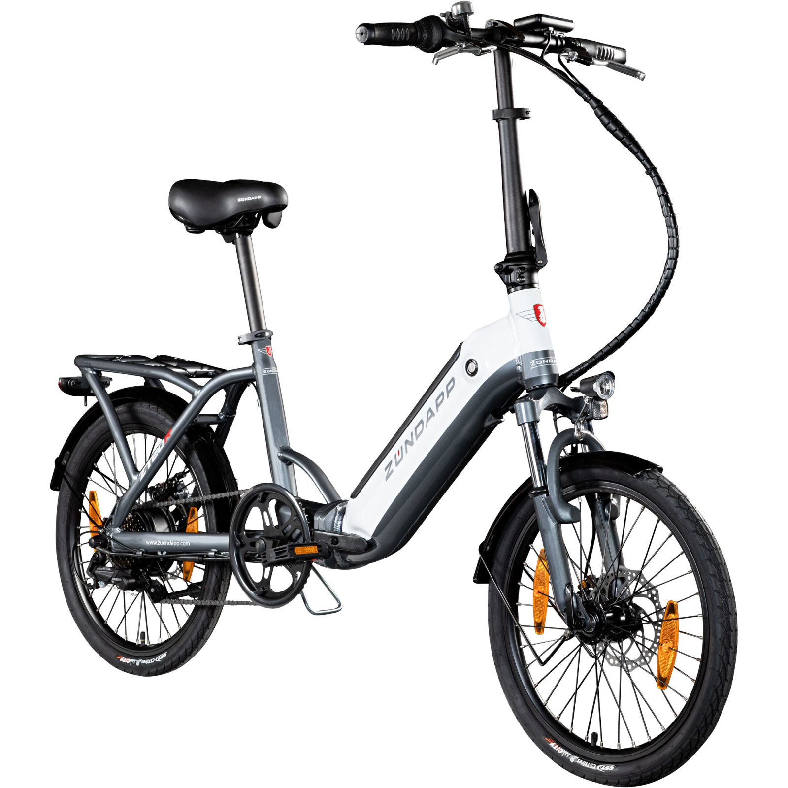 Zündapp Elektro-Klapprad ZT20R - grau - 20''