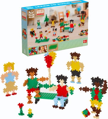 Plus-Plus Learn To Build People of the World Byggeklosser