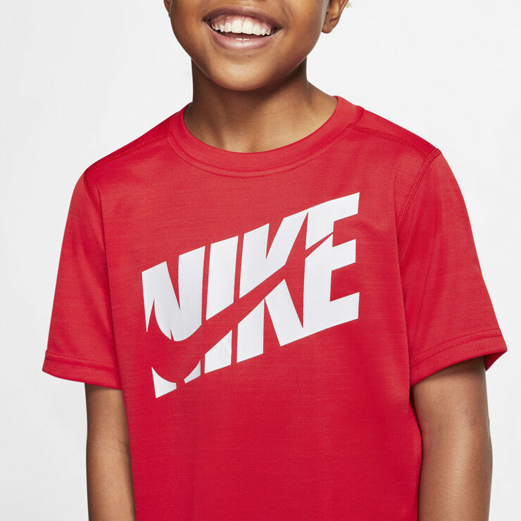 Nike Dri Fit Traenings T Shirt Rød