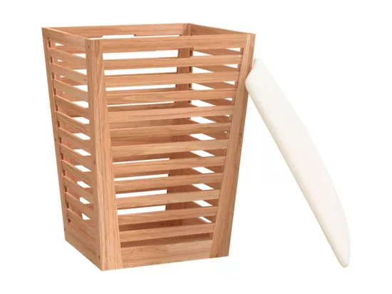 Tabouret de salle de bain 40,5x40,5x56 Bois massif de noyer