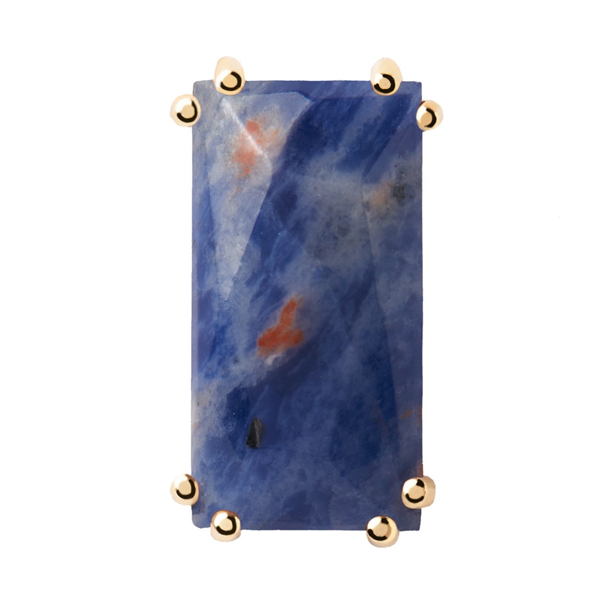Boucle d'oreille individuelle PdPaola Maiko Sodalite
