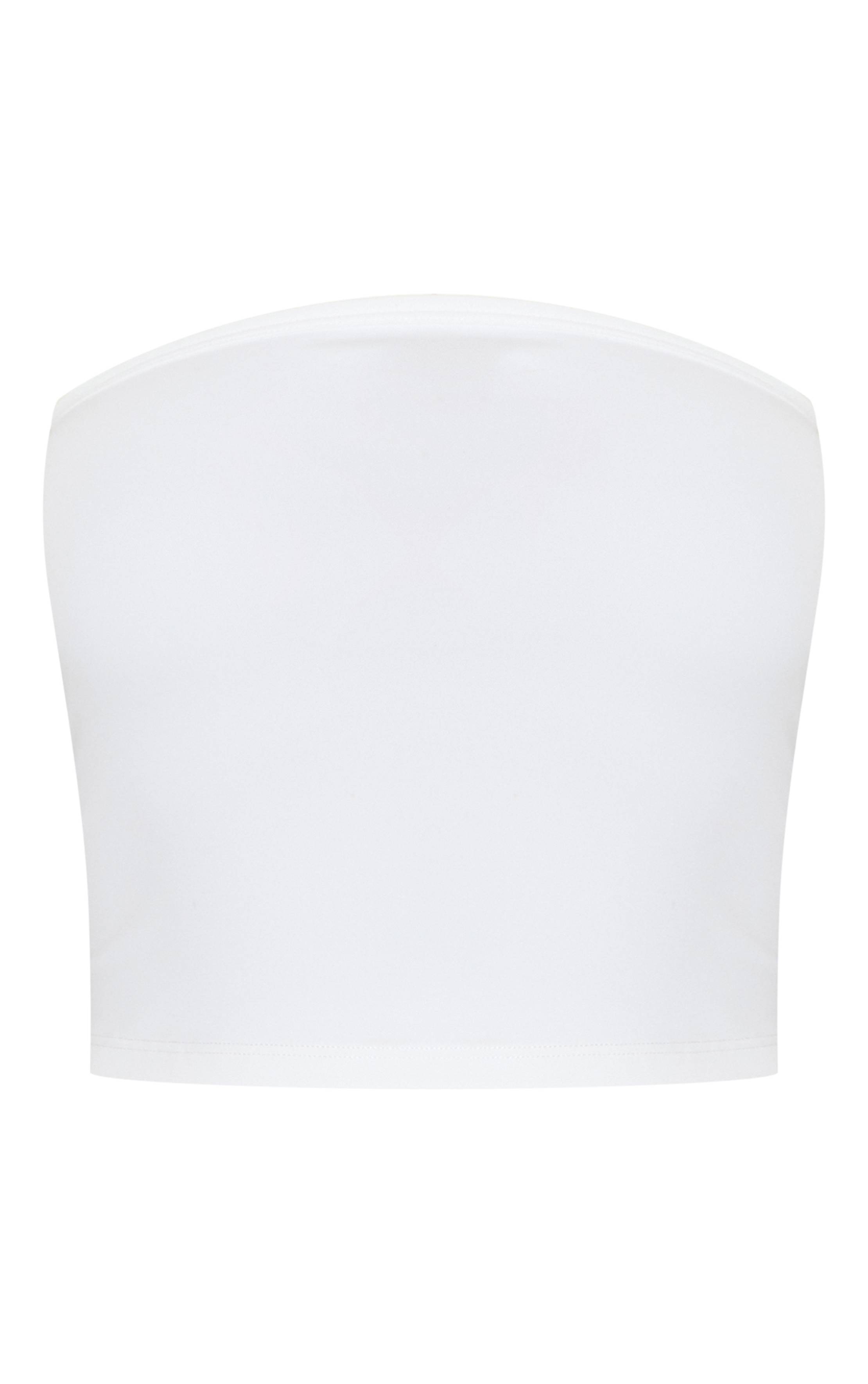Blanc Top Bandeau Sculptant Contour