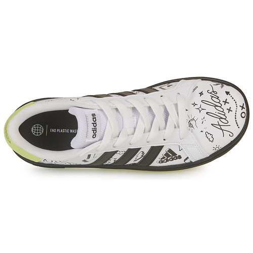 Adidas Sportswear - GRAND COURT 2.0 K - Blanc / Noir