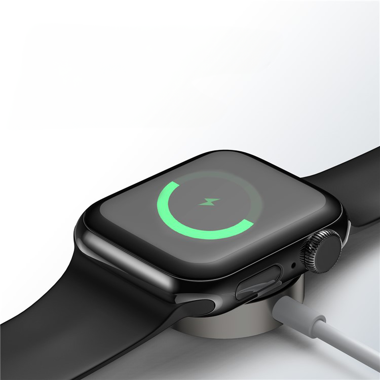 (30cm) USB A auf Apple Watch Magnetisches Ladekabel - Weiss