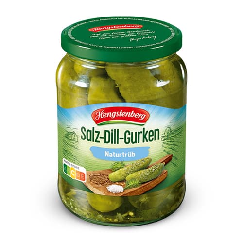 Hengstenberg Salz-Dill-Gurken