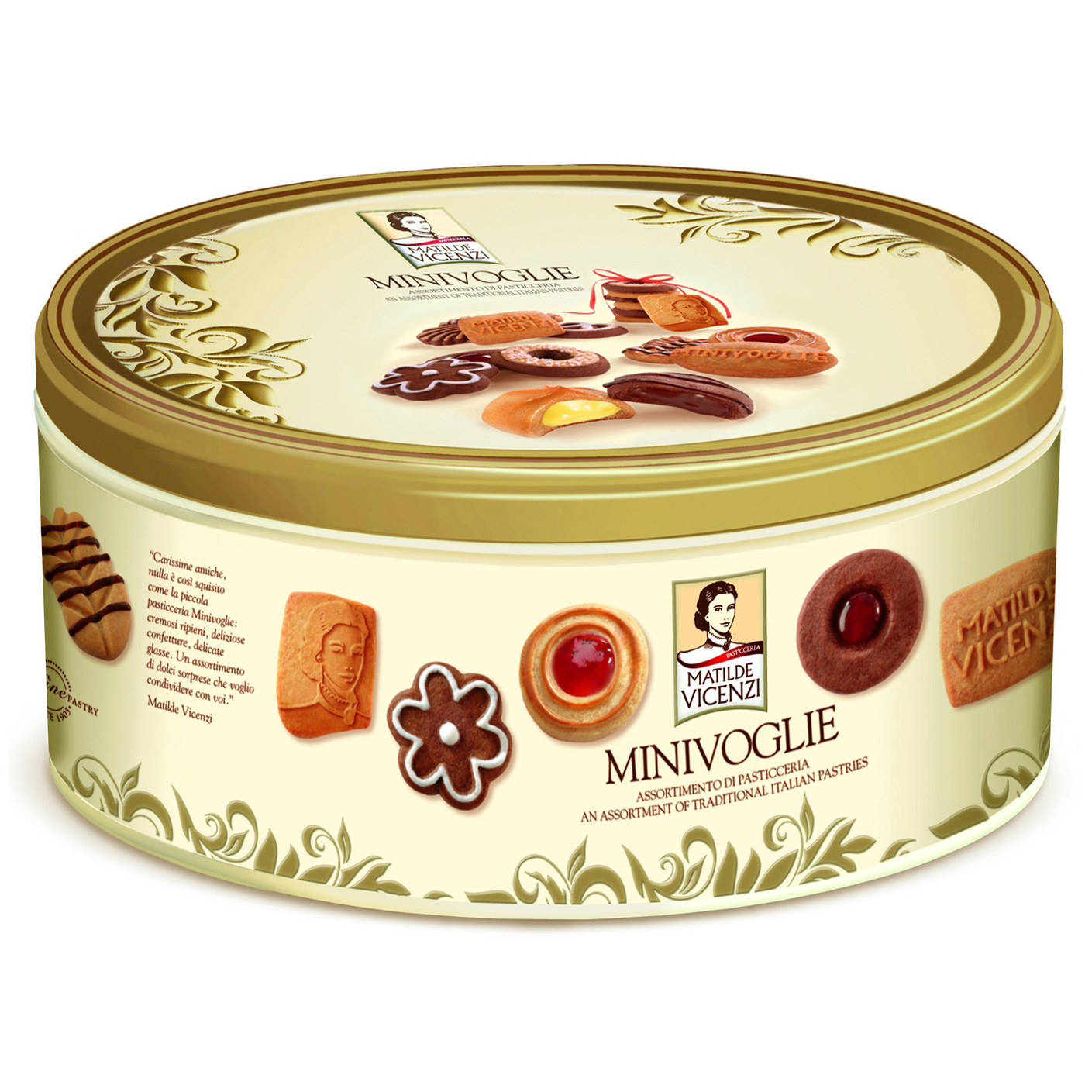 Matilde Vicenzi Minivoglie Italienisches Feingebäck 500g MHD:30.10.25