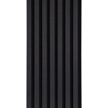 Lattenwand Decowall Acoustic lava eiken 260x30cm,2 stuks (1.56m2)