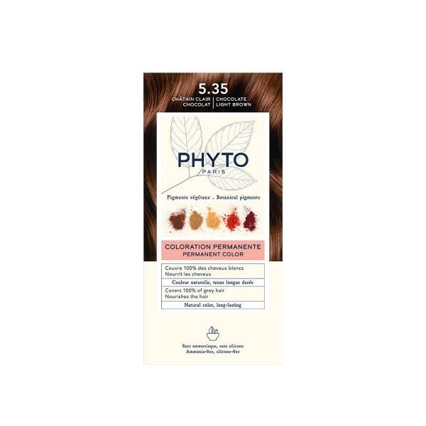 Phyto Phytocolor Coloração Tom 5.35 Castanho Claro Chocolate