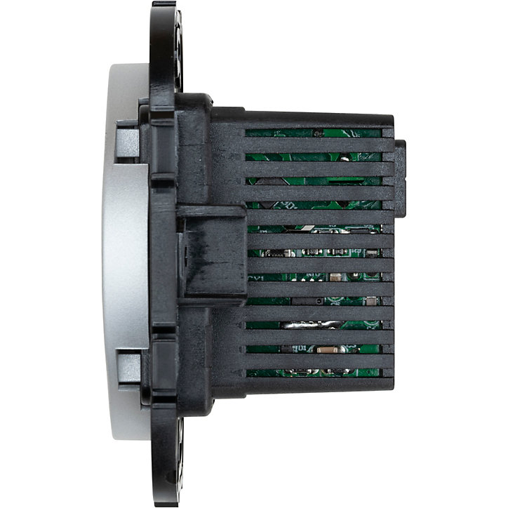 Double prise USB-A+C Jacobsen Espen aluminium à composer