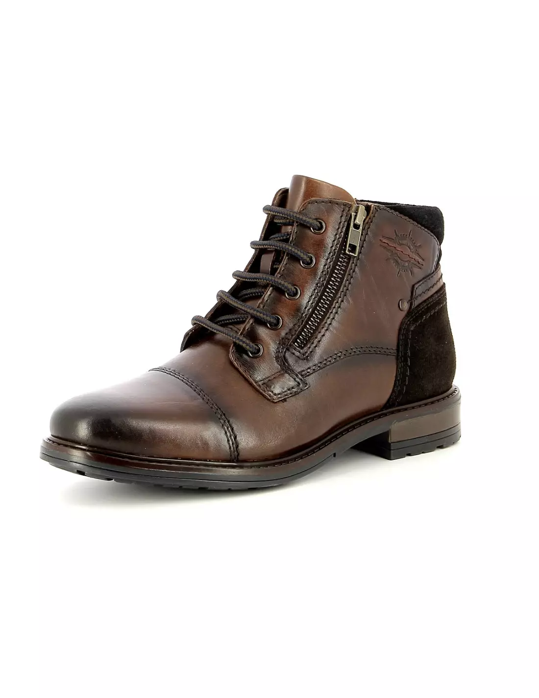 POINT D ORGUES HENRY - Bottines & boots Marron