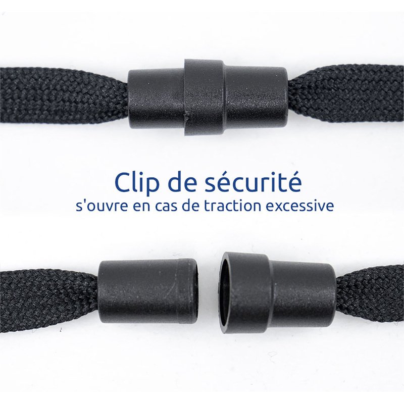 Lacet textile avec enrouleur AVERY - boîte de 10