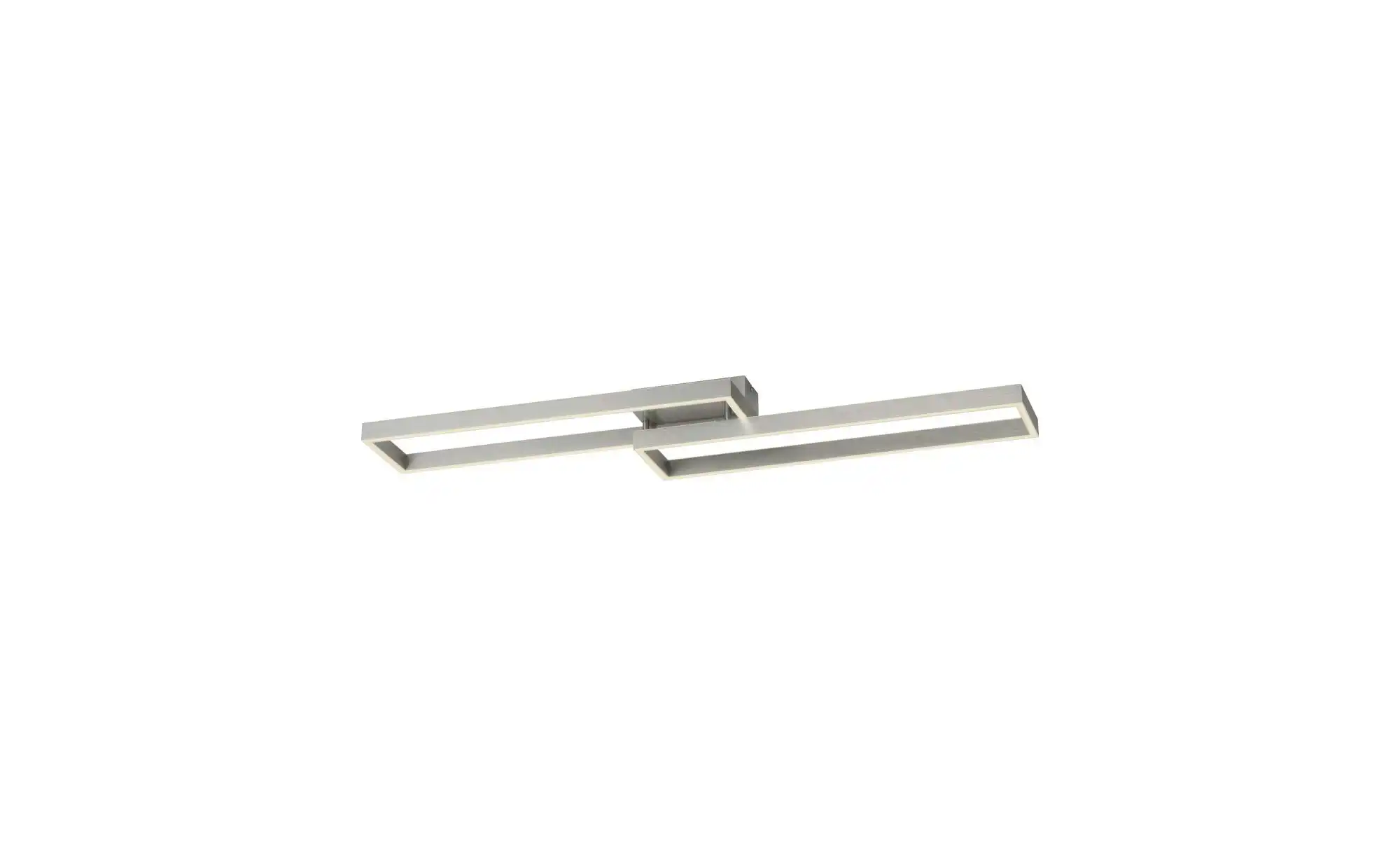 Paul Neuhaus LED-Deckenleuchte, 2-flammig, Nickel-matt